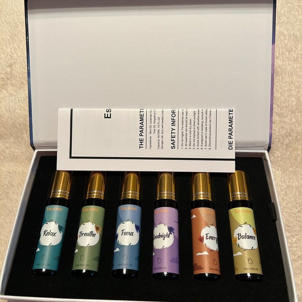 Salking Roll On Set Essential Oil Blends